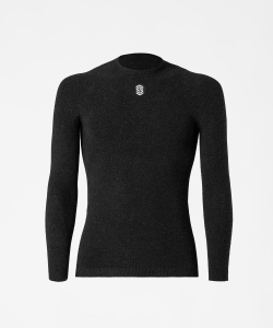 [SILVERSKIN] Stay Warm - Long Sleeve Round Neck anthracite