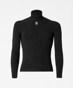 [SILVERSKIN] Stay Warm - Long Sleeve High Neck anthracite