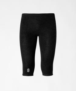 [SILVERSKIN] Stay Warm - Short Leggins anthracite