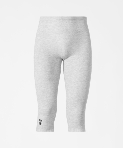 [SILVERSKIN] Stay Warm - Short Leggins pearl grey