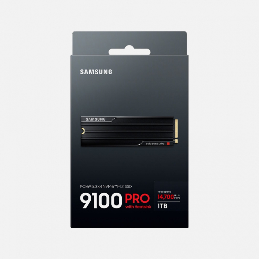 9100 PRO 히트싱크 NVMe M.2 SSD 1TB