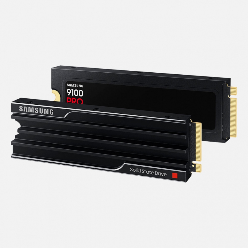 9100 PRO 히트싱크 NVMe M.2 SSD 8TB