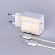 엑티몬 GaN 30W C타입 PD 충전기 (C to C 케이블 포함)