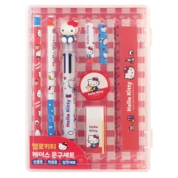 산리오 헬로키티 케이스 문구세트(6개/박스단위)