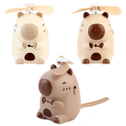 카피바라 피규어 선풍기