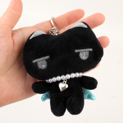 와와일공구 아이네꼬 인형키링(엔젤 블랙)