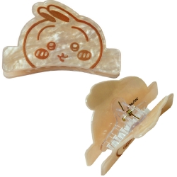 먼작귀 얼굴 헤어 집게핀(토끼)