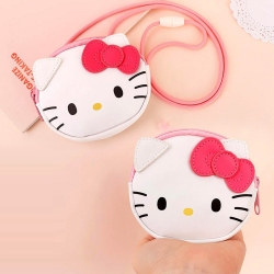 산리오 헬로키티 페이스 목걸이 지갑