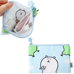 담곰이 하늘 사각 파우치