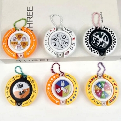 푸쉬푸쉬 룰렛 게임 키링(12개/박스단위)