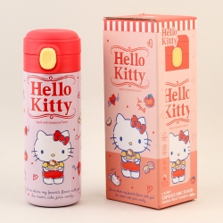 산리오 헬로키티 캡슐 원터치 스텐 텀블러 400ml