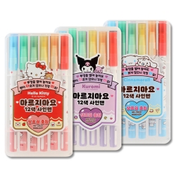 산리오 마르지마요 사인펜 12색
