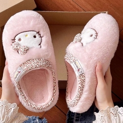 헬로키티 호피 슬리퍼 (실내용) 240mm