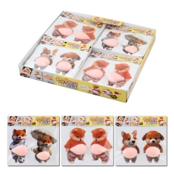 시바견 뱃살 3D 스티커(20개/박스단위)