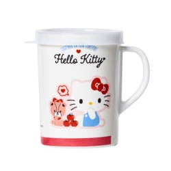 산리오 헬로키티 길쭉컵 260ml/멜라민 플라스틱 물컵