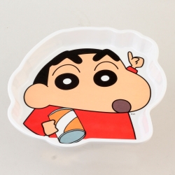 짱구 멜라민 플레이트 쥬스한잔/멜라민 식기 접시