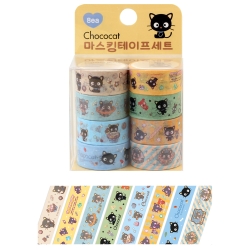 산리오 마스킹 테이프 세트/초코캣