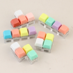 파스텔톤 테트리스 LED 키보드 딸깍이 (12개/박스단위) / 4구 키캡