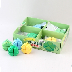 네잎클로버 딸깍이 키링 (12개/박스단위)