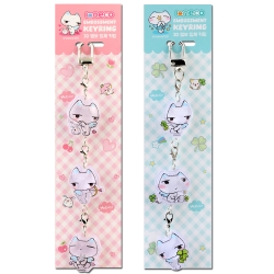 아이네꼬 3D 엠보 입체키링(홀로그램 펄)