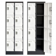 철제 개인 사물함 락커장 물품보관함 개인 관물함 8인용 투톤