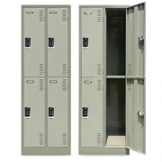 철제 캐비넷 락카장 사무용 사무실 철제사물함 철재 캐비넷옷장 4인용 전자키