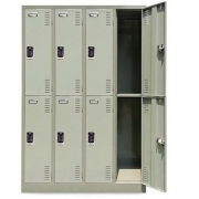 철제 캐비넷 락카장 사무용 사무실 철제사물함 철재 캐비넷옷장 8인용 전자키