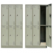 IR 철제 캐비넷 철제 캐비넷옷장 사무실 락커장 6인용 W900 기본색