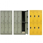 6인용 락커 철제 철재 사무실 기숙사 옷장 학교 W900 W1190 기본색