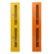 아이언가구 철제 캐비넷 철망 기숙사 사무실 철제 락커 1자2인 W455