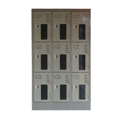 [SK] 아이언가구 철제신발장 철제 사물함 개인 신발장 아크릴 9인 W900