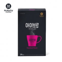 [McNulty] 맥널티 아이브루 헤이즐넛향 대용량 (1g&times;200개입)
