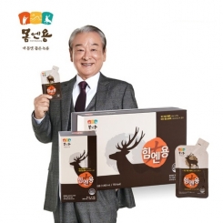 [몸엔용] 힘엔용 남편/아버지/남성용 /녹용/홍삼/건강 60mL X 30포