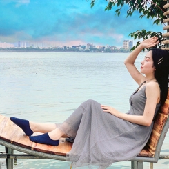 [윈드스카프] 데일리 발목양말 5켤레 선물세트 (흡한속건, 남여, 박스포장)
