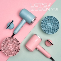 [레츠퀸] V150 예쁜 레츠퀸 헤어 드라이기