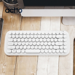 [ACTTO] 엑토 KBD-54 레트로 팝 미니 무선 키보드