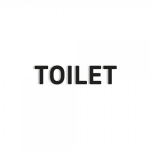 입체표지판 화장실(TOILET)