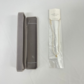 여성 진주 초커목걸이