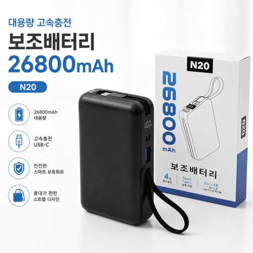N20 26800mAh 보조배터리