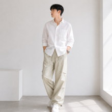 썸머 카고 와이드 팬츠