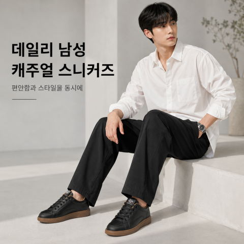 남성 캐주얼 스니커즈