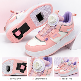 홀로그램 롤러슈즈, 핑크