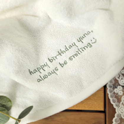 (special order) 파스텔 영문자수 호텔급타올