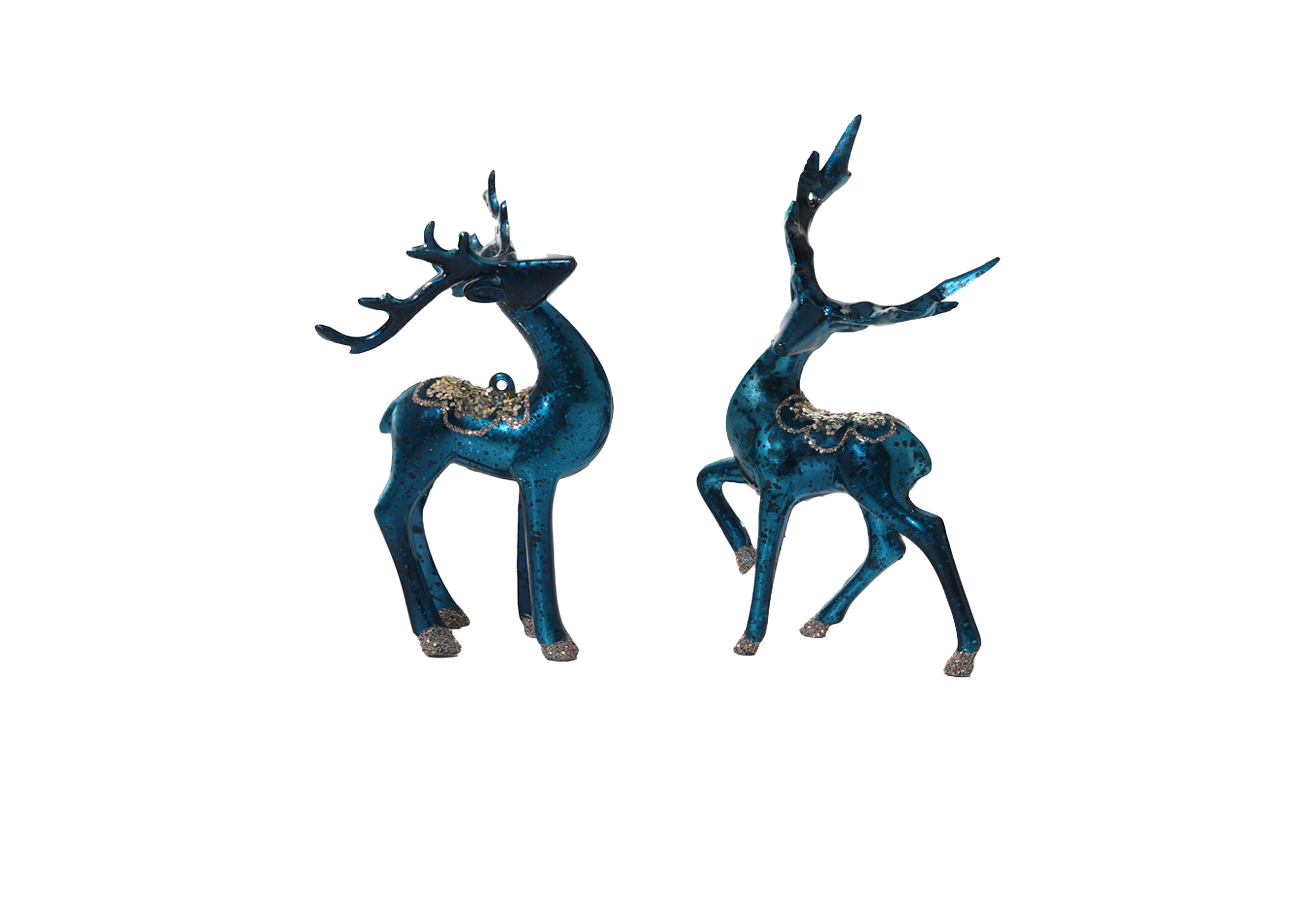 [QA] 사슴 오너먼트 - 블루