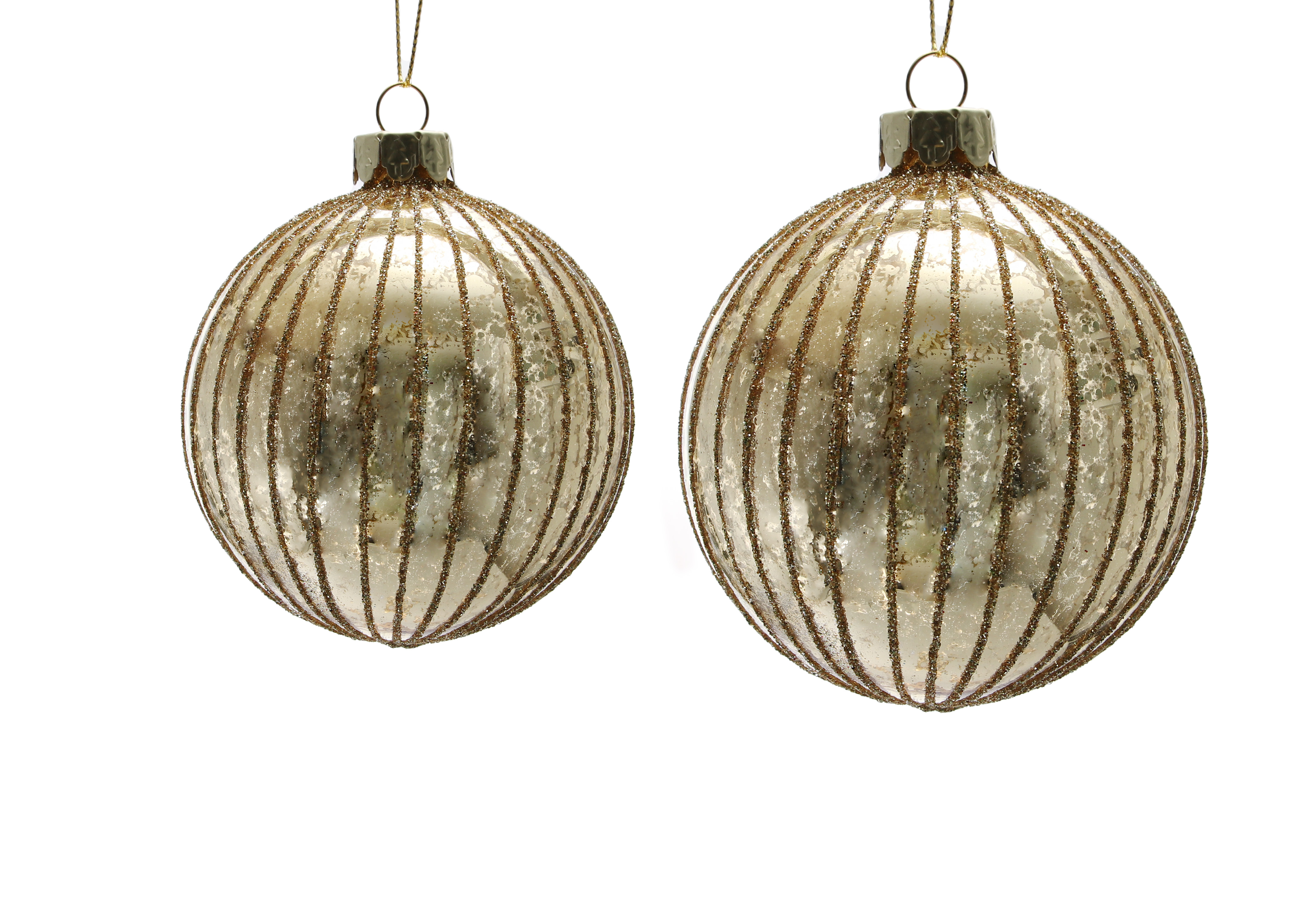 [DF] 글리터 라인 볼 - 골드