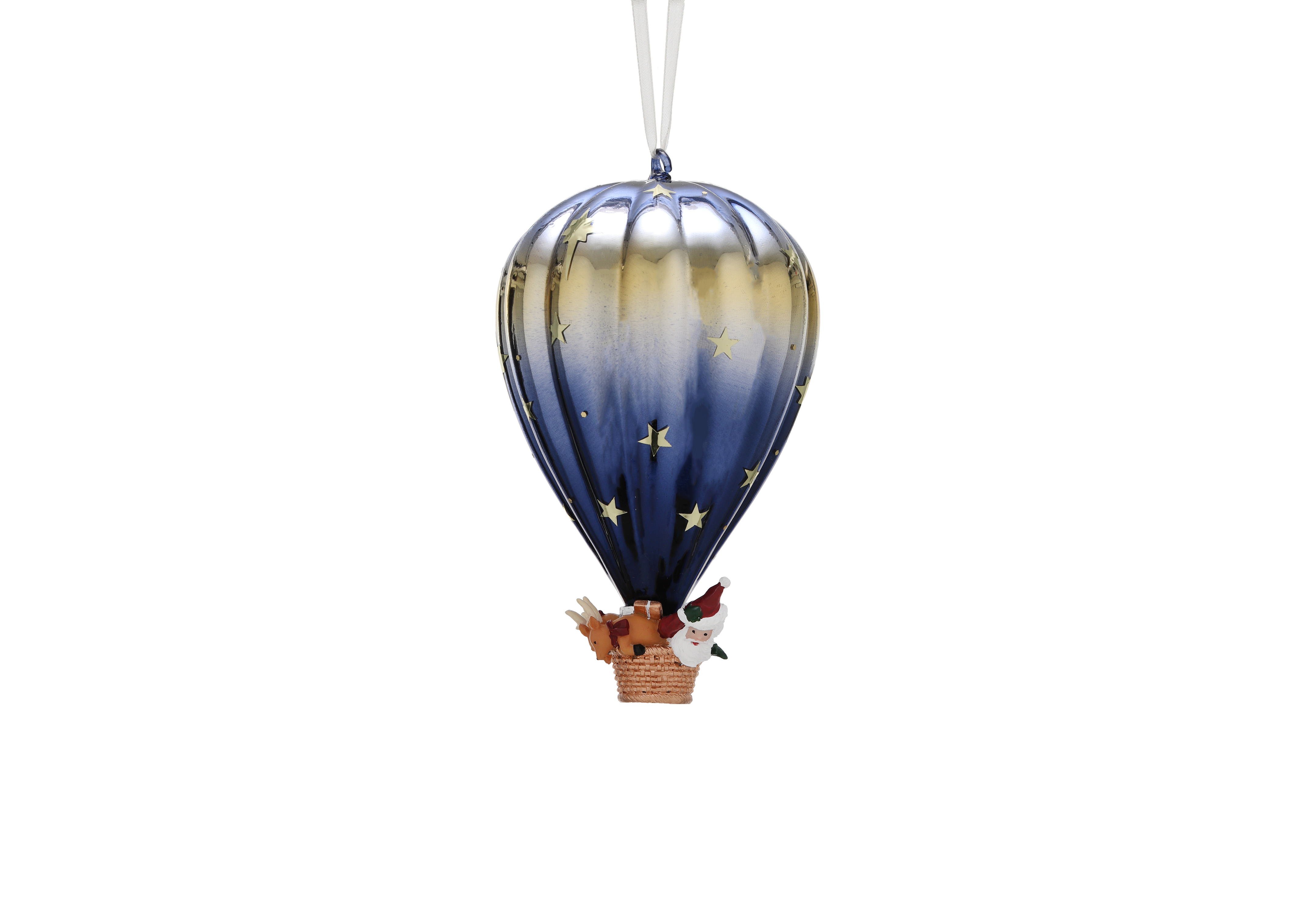[MD] 크리스마스 열기구 오너먼트 - 블루/멀티