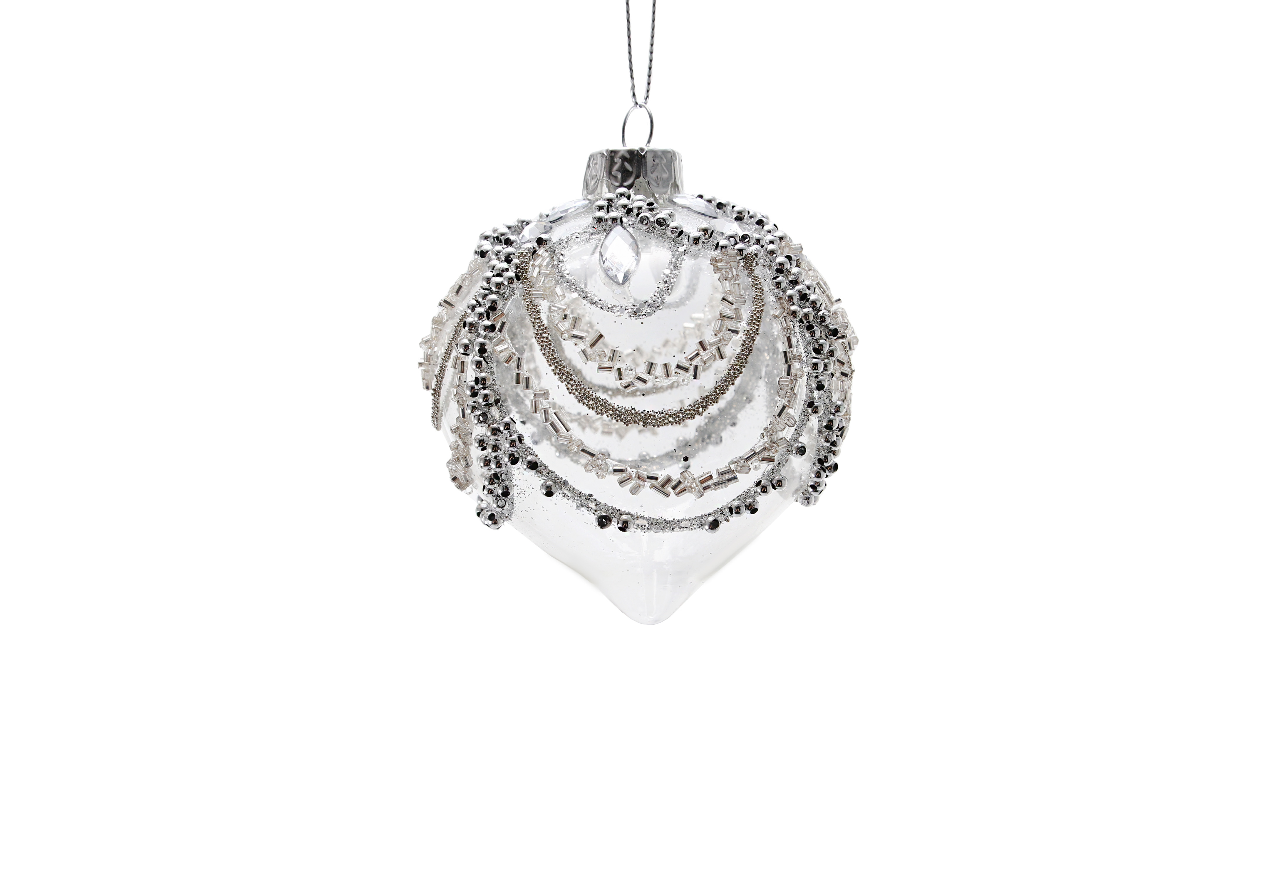 [QA] 데코 오너먼트 - 실버&클리어