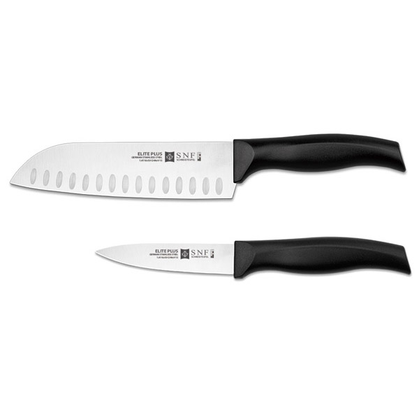 Elite Plus 할로우엣지 산토쿠나이프 과도 2종세트