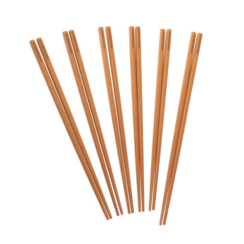 SNF Noire 우드 젓가락 6개 세트