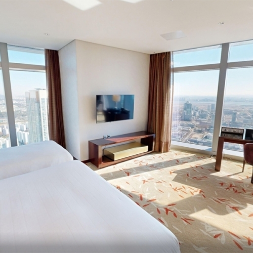 오크우드 프리미어 인천 스튜디오 디럭스 패밀리